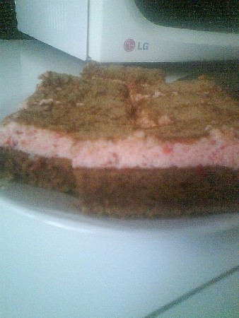 Kakaovo jahodové rezy